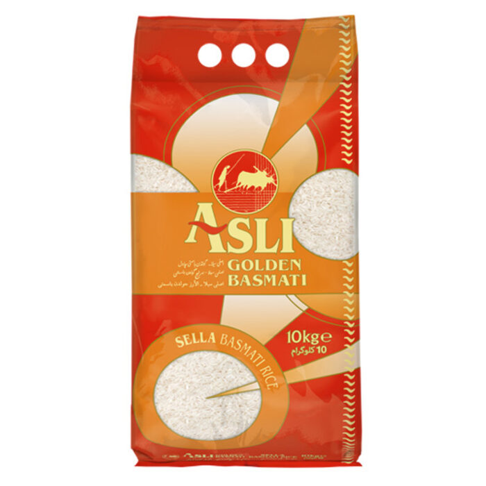 Asli Golden Sella Basmati Rice 10kg