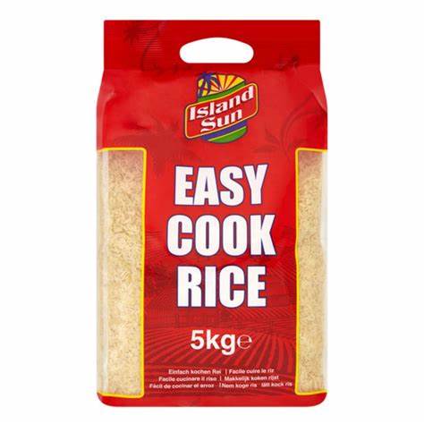 Island Sun Easy Cook Rice 5kg