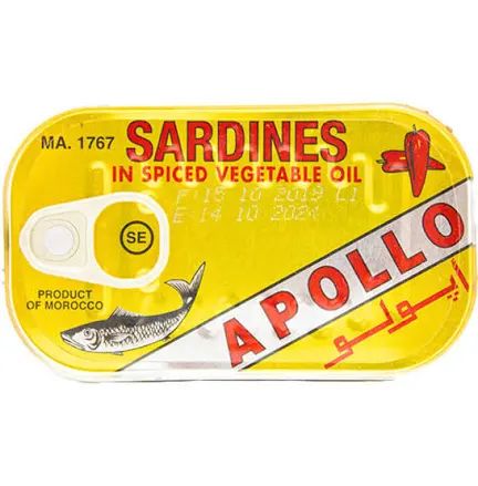 Apollo Sardines Veg